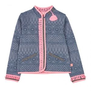 Billieblush chambray Jacquard Jacket 4